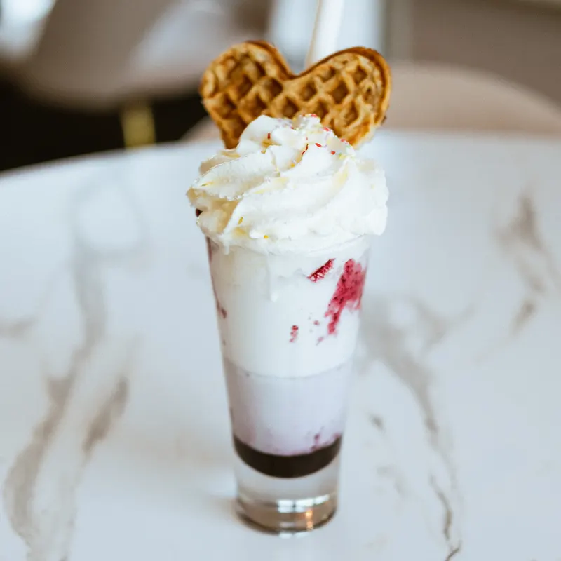 Grand frappé Framboise Vanille
