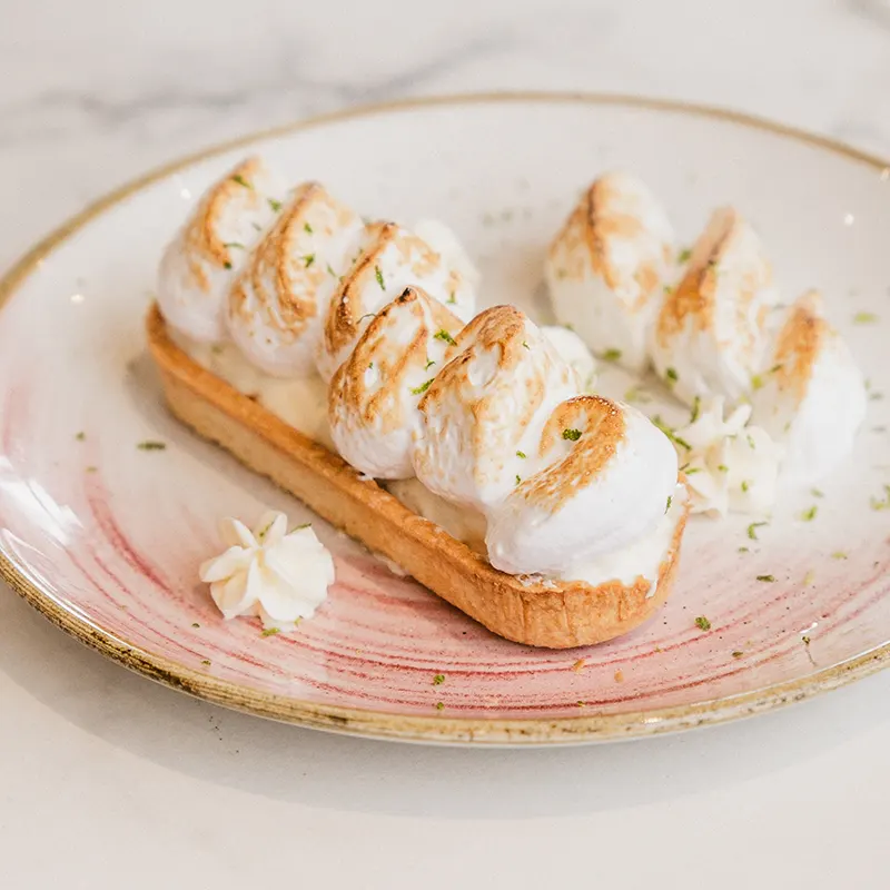 Tarte citron meringuée maison